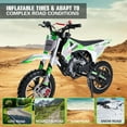 thumbnail image 2 of 58CC 4-Stroke Dirt Bike, Pro Engine Gas Dirt Bikes for 8-14, Pull Start Motorbike, W/EPA Approved 10" Wheels Up to 21.75 Mph Mini Moto Gift Red, 2 of 5