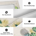 thumbnail image 6 of Monstera Leaves Outdoor Rug for Patio/Deck/Porch, Non-Slip Large Area Rug 5 x 8 Ft, Green Yellow Botanical Palm Leaf Summer Beige Indoor Outdoor Rugs Washable Area Rugs, Camping Rug Carpet Runner, 6 of 8