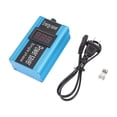 thumbnail image 3 of Power Saver, US 90-250V Electricity Energy Saver Digital Leakage Protection Easy To Use 100KW  For Shop Blue, 3 of 8
