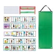 thumbnail image 1 of Calendrier Visuel pour Enfants, Tableau de Routine Quotidienne, Outil Comportemental Visuel pour Enfants, Carte de Week-End, Planificateur Visuel pour Garçons Enfants, 1 of 8