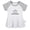 Gray Raglan Dresses, variant on Dim Sum Baby Adorable Dimsum Bao Dumpling Funny Dresses For Baby, Newborn Babies Skirts, Infant Princess Dress, 0-24M Kids Graphic Clothes (White Sleeveless Dresses, 12-18 Months)