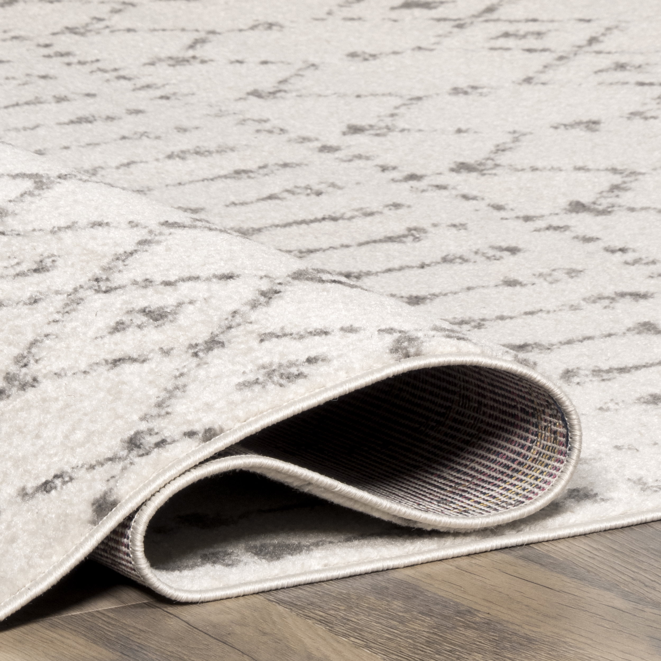 nuLOOM Moroccan Blythe Runner Rug, 2' 8" x 20', Gray