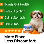 StrellaLab Pumpkin Powder for Dogs - High Fiber Digestive Supplement - Diarrhea, Constipation & Upset Stomach Relief (8 oz)