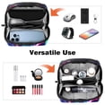 thumbnail image 6 of Game Controller Hard Drive Bag Travel Organizer Phone Charger Organizer Small Electronics Travel Organizer Waterproof Oxford Fabric 5.9x9.44x3.14 in, 6 of 6