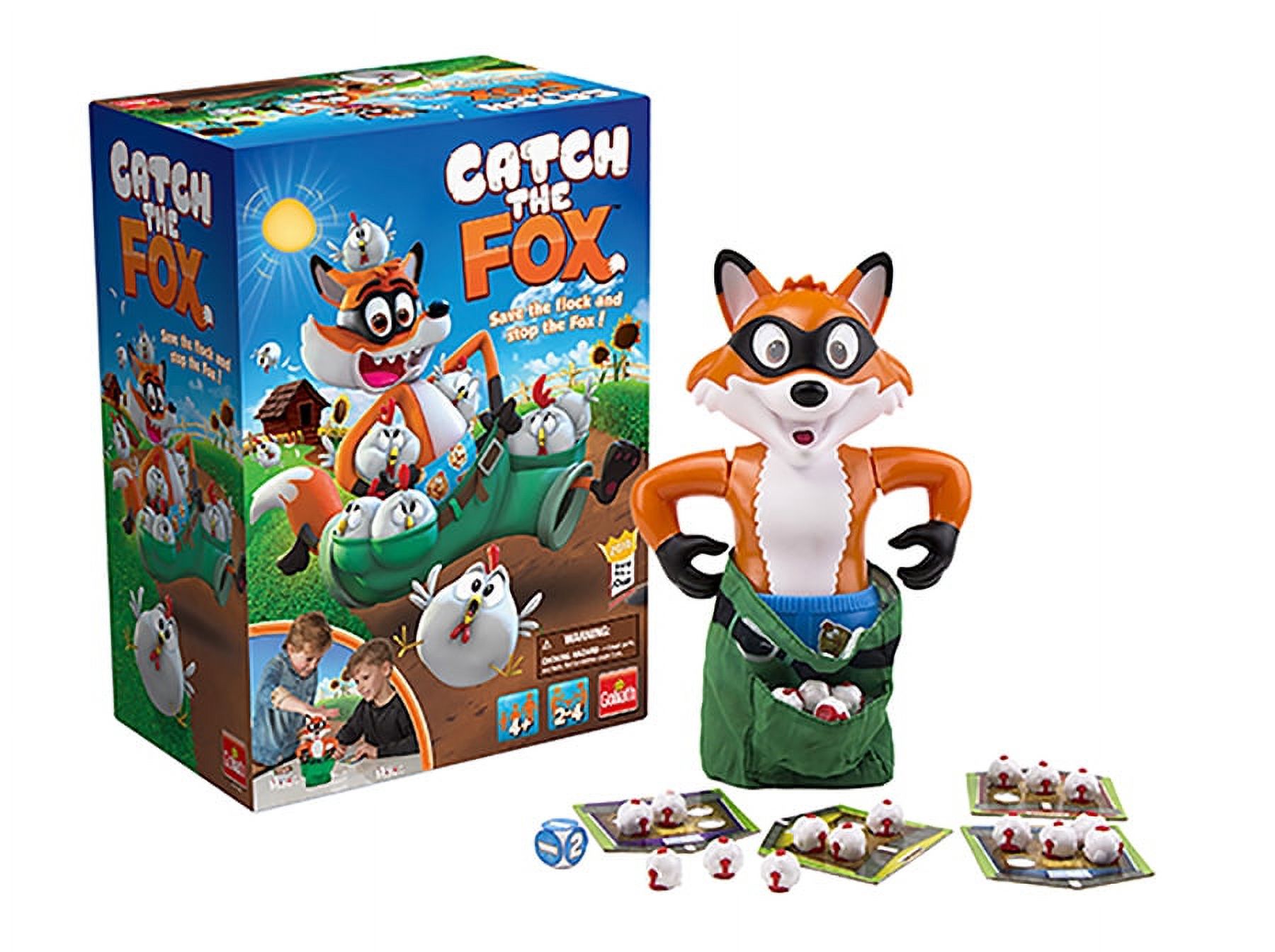Goliath Catch The Fox Game - Collect the Most Chickens When the Fox Loses His Pants Game - image 3 of 9
