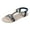 Dark Blue, variant on YLYL Women's Braided Boho Flat Sandals Open Toe Ankle Strap Dressy Casual Summer Beach Vacation Shoes