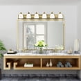 thumbnail image 5 of Livex Lighting Springfield 6 Bath Light in Antique Brass, 5 of 10