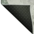 thumbnail image 5 of Addison Rugs Mayfield Premium Machine Washable Transitional Diamonds Seafoam Rectangle Rug, 10' X 14' Machine Washable Transitional Diamonds Seafoam Oversized Sherpa Throw Blanket, 5 of 7