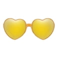 thumbnail image 2 of hirigin Heart Shaped Sunglasses Women Transparent Love Heart Glasses Party Sunglasses for Party Eyewear Cycling Sunglasses, 2 of 4