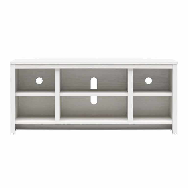 Mainstays Parsons TV Stand, White, 32-50 Inches photo 3
