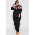 thumbnail image 3 of Women' s Plus Hoodie Top and Pants Sets, 3 of 3