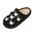 thumbnail image 6 of Shadoumai Halloween Slippers Pumpkin Slippers for Womens Mens Cute Comfy Bedroom Shoes,Home House Ladies Fuzzy Slipper,indoor Outdoor Memory Foam Slipper, 6 of 9