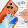 thumbnail image 4 of JETech Liquid Silicone Case for iPhone 17 Pro Max 6.9-Inch, Silky Soft Touch Full-Body Protection, Anti-Scratch Shockproof Phone Cover with Microfiber Lining (Orange), 4 of 6