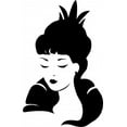 thumbnail image 2 of Fashion Queen Wall Decal Wallmonkeys Peel and Stick Decals for Girls (18 in H x 11 in W) WM502776, 2 of 4