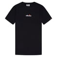 thumbnail image 1 of ellesse Camiseta para hombre - OLLIO 2, manga corta, cuello redondo, logotipo, algodón, liso Negro XL (X-Large), 1 of 5