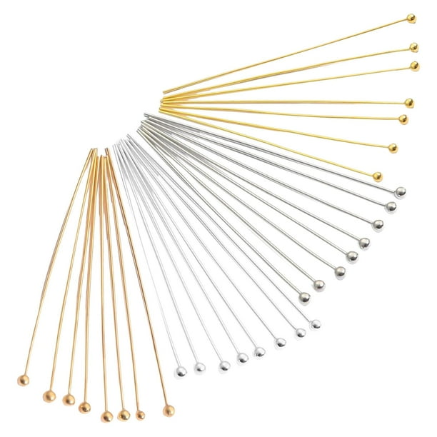 200 Pieces Head Pins for Jewelry Making Jewelry Head Pins 16mm