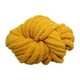 thumbnail image 3 of Abbraccia Chunky Chenille Yarn Acrylic Fibers Gauge 7 Jumbo Giant Washable Bulky Yarn Thick Yarn for Sofa Throw Crocheting Hat Blanket Ginger, 3 of 10