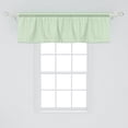 thumbnail image 2 of Ambesonne Mint Green Window Valance, Daisy Flower Petals, 54" X 18", Mint Green, 2 of 3