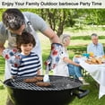 thumbnail image 3 of Pioneer Flower Kitchen Oven Mitt and Pot Holder Sets 4 Pcs for Baking, Cooking and Grilling, Heat Resistant Up To 392 °F, 3 of 7