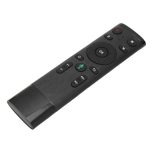 Control Remoto De Computadora, 2.4G RF Inalámbrico Air Remote Mouse Entrada De Voz Precisa Y Estable Con Batería Para Reproductor Multimedia
