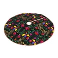 thumbnail image 2 of KLL Christmas Tree Skirt,Party Decorations Farmhouse for Christmas Decorations Holiday Party 36" -Mexican Flower 2, 2 of 6