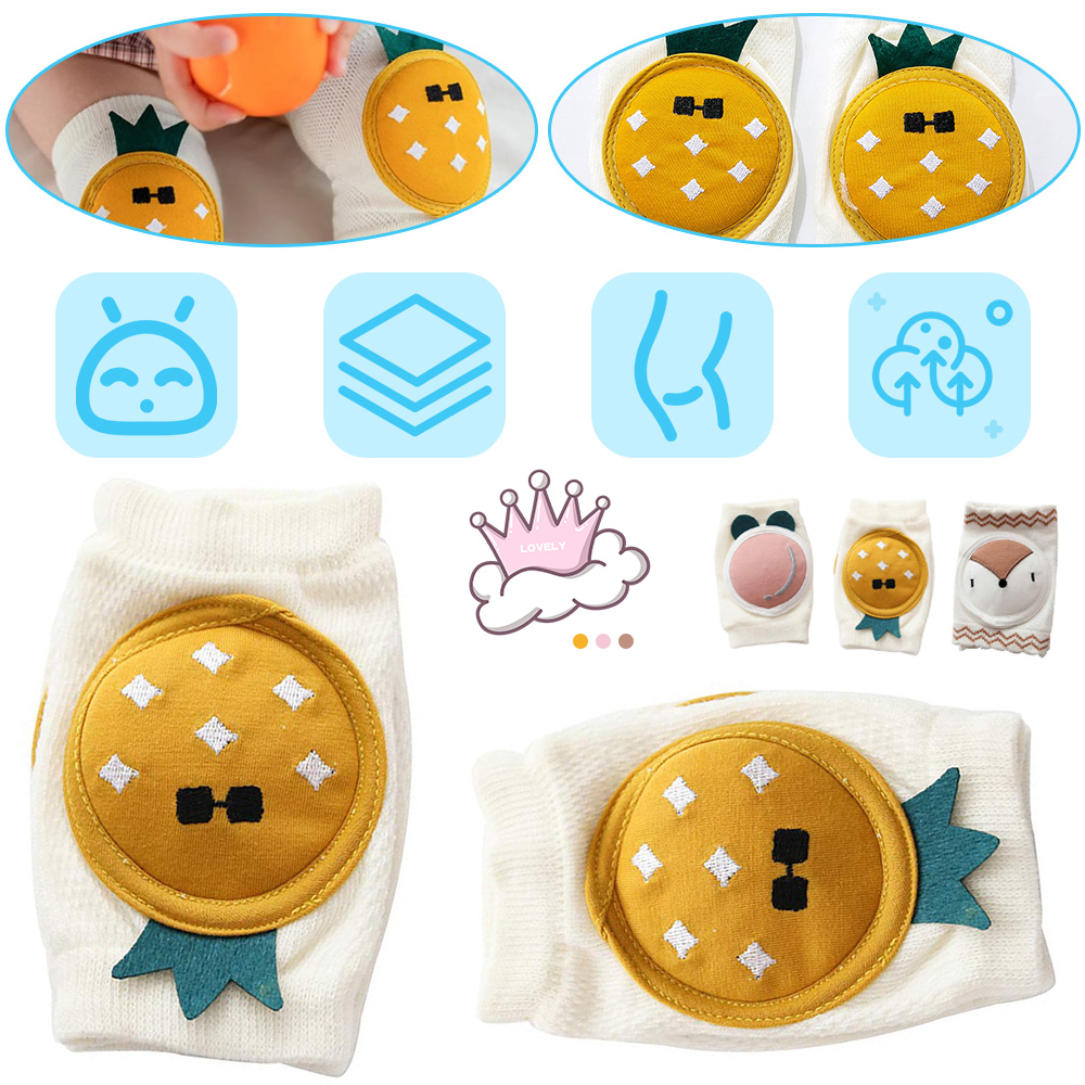 Baby Crawling Pads, LNGOOR AntiSlip Knee Protect Adjustable Breathable
