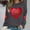 Dark Gray, variant on EchfiProm Sweatshirts for Women Funny Graphic Pullover Valentine Long Sleeve Crewneck Valentine Day Ladies Shirs Heart