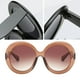 thumbnail image 3 of Gafas de Sol Sunnimix Futuristas Redondas Tawny, 3 of 8