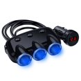 thumbnail image 1 of Car Dual Port Usb With Line And Switch On-Board Cigarette Lighter, 1 of 9