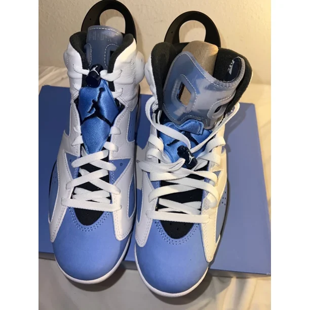 Men's Jo r-dan 6 Retro "UNC" University Blue/White-Black (CT8529 410)