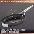 thumbnail image 3 of Calphalon Premier Space Saving 1.5 Qt Hard Anodized Nonstick Saucepan w/Lid, 3 of 14