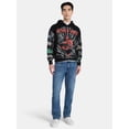 thumbnail image 2 of Marvel Spider-Man Men's and Big Men's Washed Knit Hoodie, Sizes S-3XL, 2 of 5