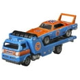 thumbnail image 4 of Hot Wheels Team Transport Truck & Race Car, 1:64 Scale, Gift for Racing Collectors, 4 of 6