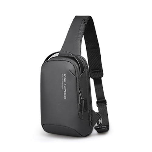 Mochila Cruzada Mark Ryden MR7918-00 Puerto de carga USB Carcasa impermeable Espacio para iPad