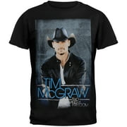 Tim Mcgraw Men's Portrait 2013 Tour Soft Short Sleeve T Shirt