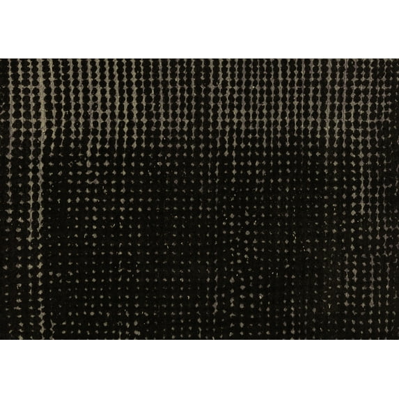 Ahgly Company Indoor Rectangle Abstract Brown Modern Area Rugs, 6' x 9'