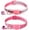 Pink, variant on Breakaway Cat Collar with Bells, [2 Pack] Break Away Kitten Collar with Bells, Reflective Cat Collar for Girl Cats Kitty