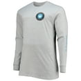 thumbnail image 2 of Men's Heathered Gray Charlotte FC Big & Tall Combo Long Sleeve T-Shirt, 2 of 3