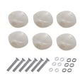 thumbnail image 1 of 6Pcs Guitar Tuning Pegs Button Machine Head Tuner Knobs for Acoustic Guitars Argent, 1 of 9