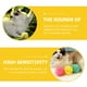 thumbnail image 4 of EeaseMX 3 pelotas chirriantes para gatos, juguetes interactivos para gatos, pelotas de peluche para gatos., 4 of 7