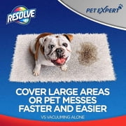 Resolve Pet High Traffic Carpet Stain Cleaner Solution and Odor Remover Foam, 22oz