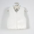 thumbnail image 3 of WOYY Toddler Girls Faux Fur Vest Fashion Winter Sleeveless Cardigan Coat, Sizes 4-5T, 3 of 7