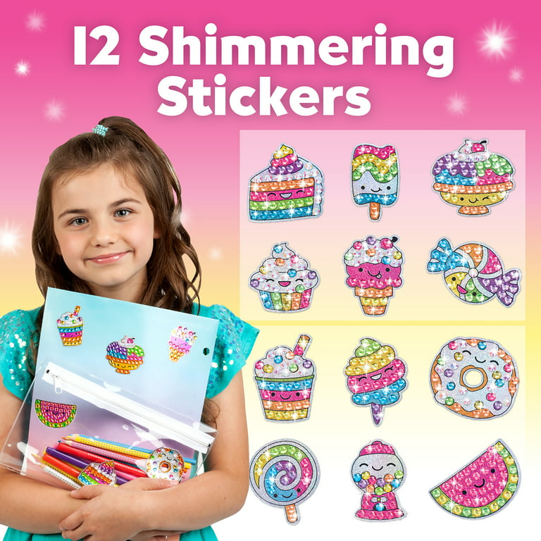 Pink Ribbon Gem Stickers - Crafts for Kids and Fun Home Activities :  : Toys