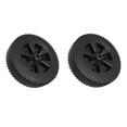 thumbnail image 1 of Roues de Gril de 7 Po Pièces de Rechange pour Grils au Gaz Charbroil et Autres Marques 2 Pcs, 1 of 9