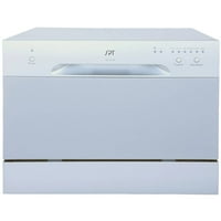 Sunpentown Countertop Dishwasher, 2210 Series, Silver