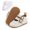 White, variant on AVAIL Baby Girl Shoes PU Leather Sandals with Lace Sock - Hook Strap,Soft Soled Anti-slip Infant Boy Shoes