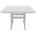 thumbnail image 4 of Portside 5-Piece Square Table and Seashell Adirondack Chair Dining Set, 4 of 9