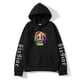 thumbnail image 2 of Sudadera unisex de invierno con capucha polar y merchandising del nuevo álbum de 6ix9ine, gruesa y cálida, multicolor, 2 of 5