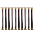 thumbnail image 1 of 10PCS 16.5cm Metal Internal Flex Frames DIY Handbag Hinges Replacement Spring Clips Accessories for Coin Purse Clasp Bag Handbag - Bronze, 1 of 7