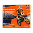 thumbnail image 2 of KTM 450 SX-F Motorcycle #2 Cooper Webb "Red Bull KTM Factory Racing" 1/12 Diecast Model by New Ray, 2 of 3